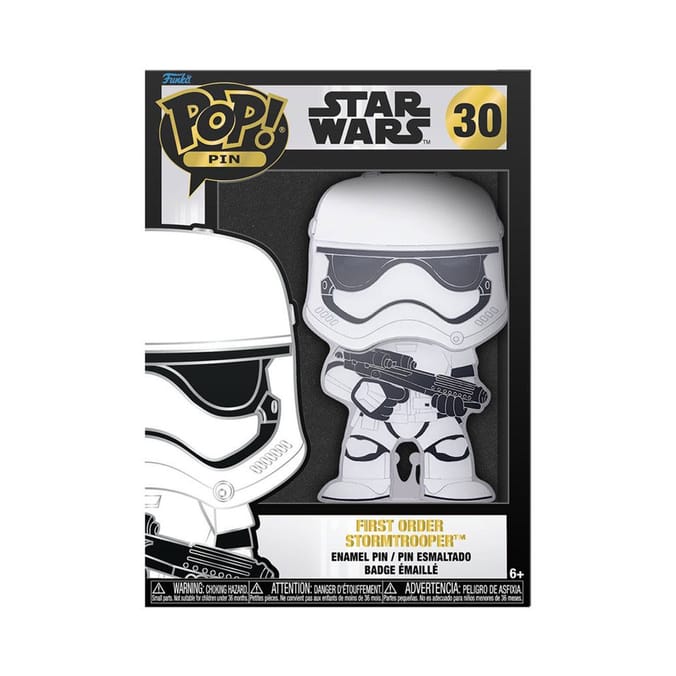 Pop Pin Star Wars First Order Stormtrooper