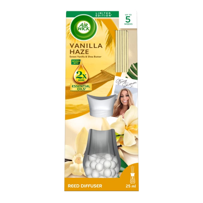 Air Wick Vanilla Haze Essential Oils Reeds Diffuser 25ml