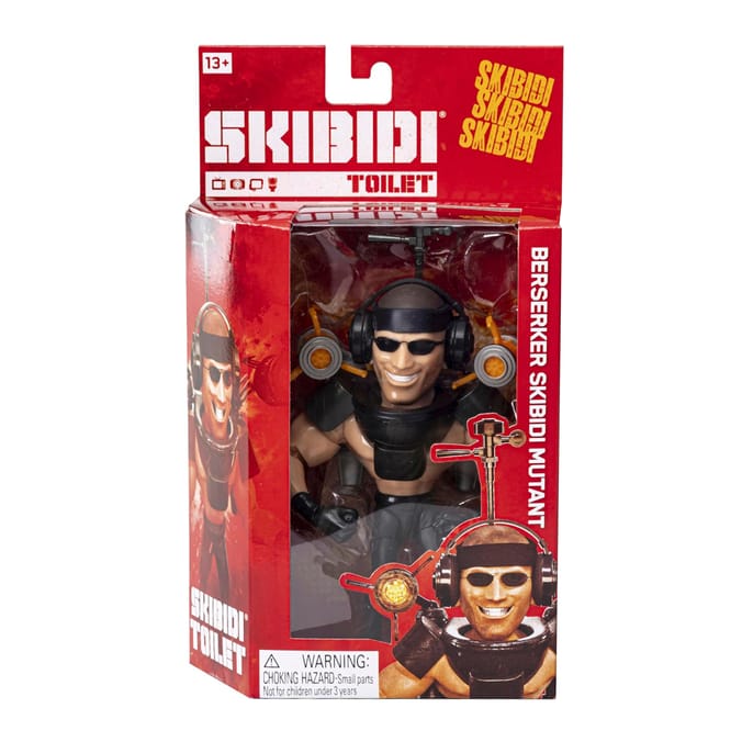 Skibidi Toilet Deluxe Figure - Berserker Skibidi Mutant