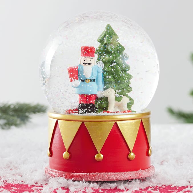 Winter Charm Musical Snowglobe - Nutcracker