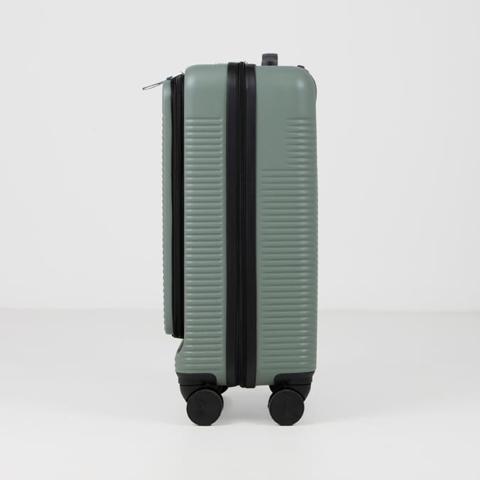 Salisburys Hard Shell Lisbon Expandable Suitcase - Green