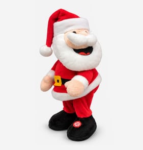 Sleigh Bells Animated Dancing Character - Santa