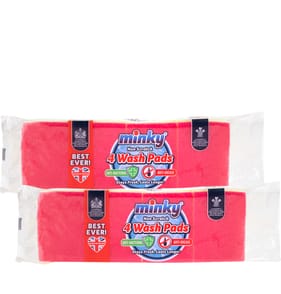 Minky 4 Non Scratch Wash Pads