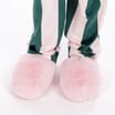 Originals Kids Pink Fur Cloud Slippers