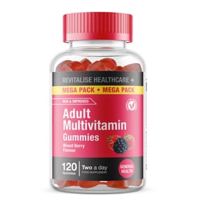 Revitalise Healthcare + Adult Vitamin Gummies 120s - Mixed Berry