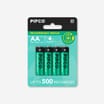 Pifco AA Rechargeable 900mAh Batteries 4 Pack