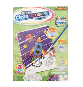  Scentos Clean Colouring Painting Set - Space
