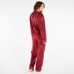 Burgundy Polar Express Ladies Pyjamas