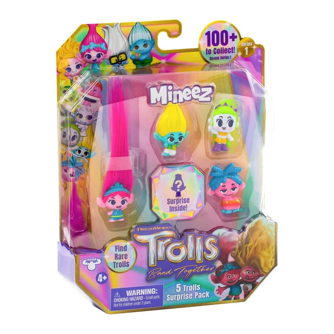 DreamWorks Trolls Band Together Mineez 5 Pack