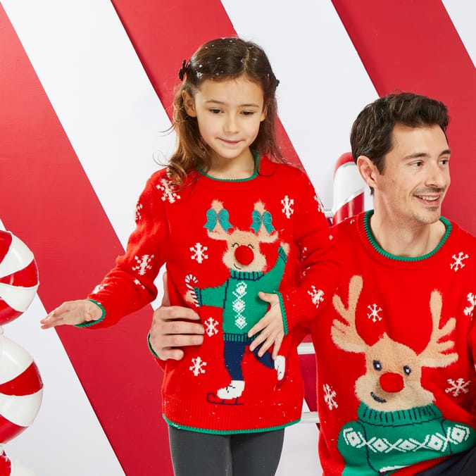 Originals Novelty Reindeer Jumper - Girls