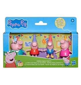  Peppa Pig Peppa's Family Party 4 Pack