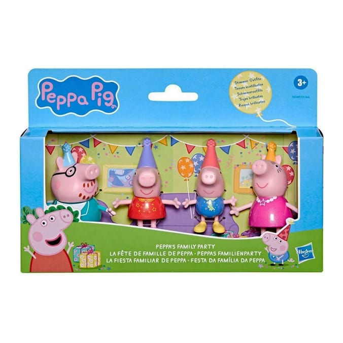 Peppa Pig Peppa's Family Party 4 Pack
