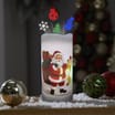 Prestige LED Candle Projector - Santa