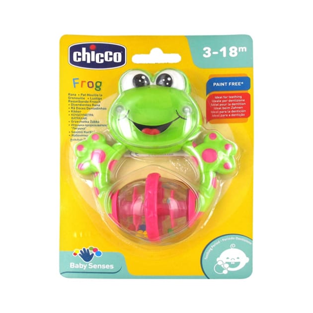 Chicco Frog Teething Rattle Home Bargains