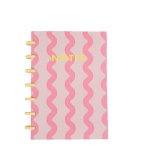  A5 Neon Notebook - Waves