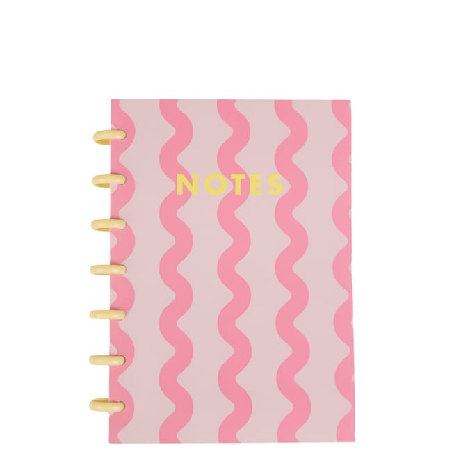  A5 Neon Notebook - Waves