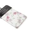 Open Kitchen Wipe Clean Tablecloth - White with Grey Flowers