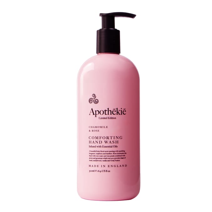 Apothekie Comforting Hand Wash 500ml - Chamomile & Rose