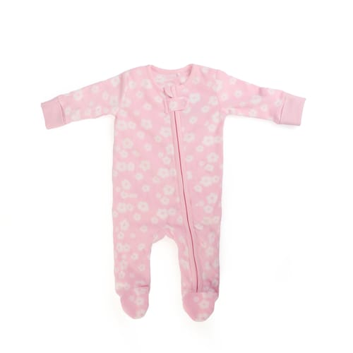 fleece baby sleepsuit