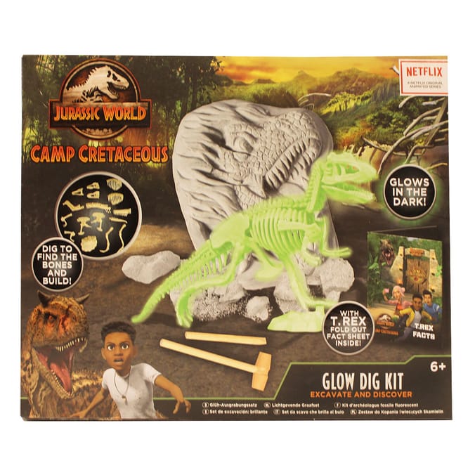 Jurassic World Camp Cretaceous - Glow Dig Kit