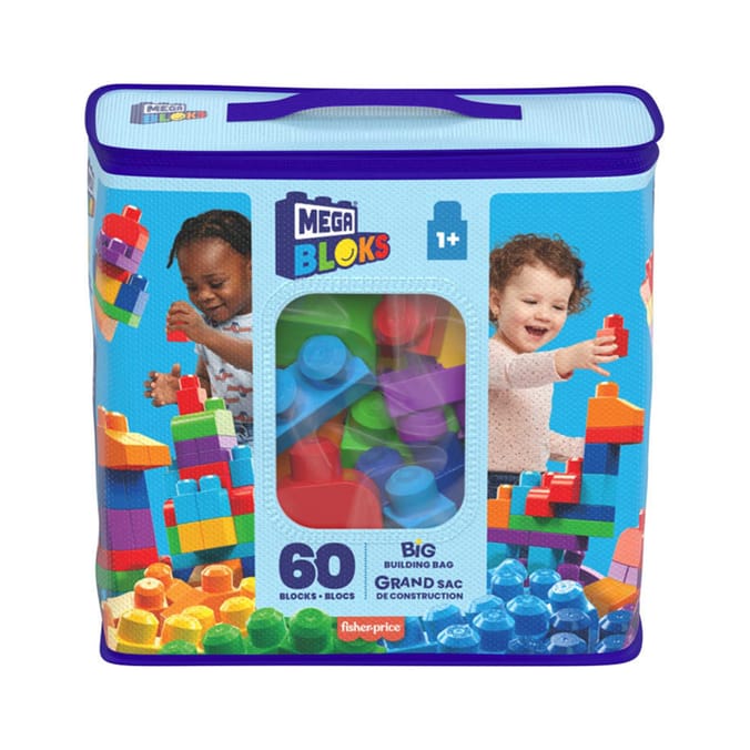 Mega Bloks Big Building Bag 60 Pieces