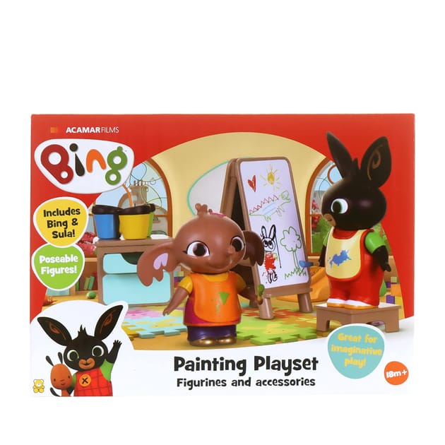 Bing Painting Playset Figures 