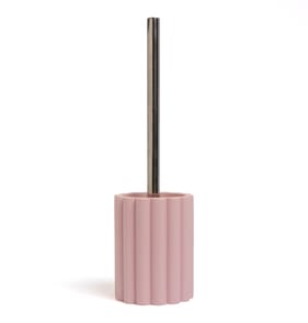 Bath Bubble Resin Toilet Brush - Pink