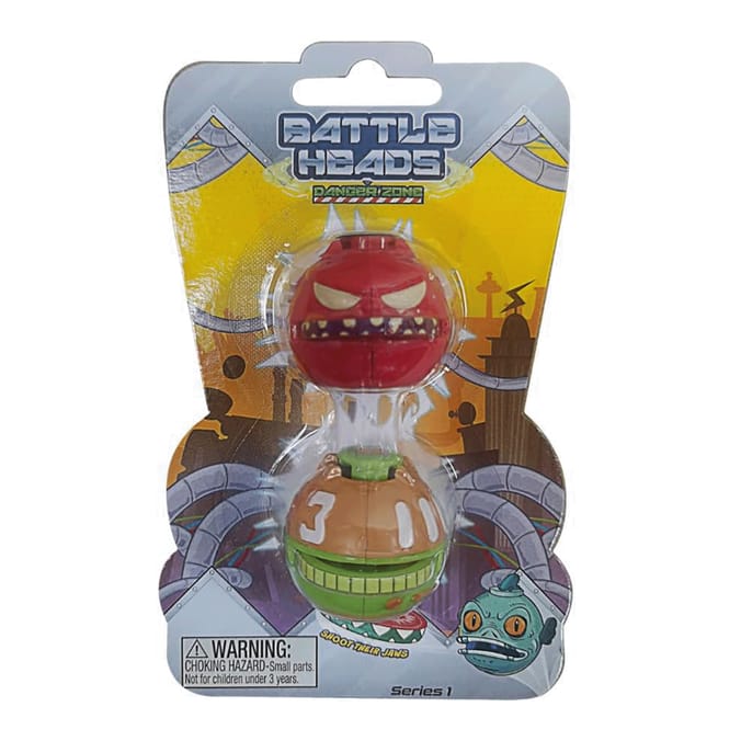 Battle Heads Danger Zone 2 Pack