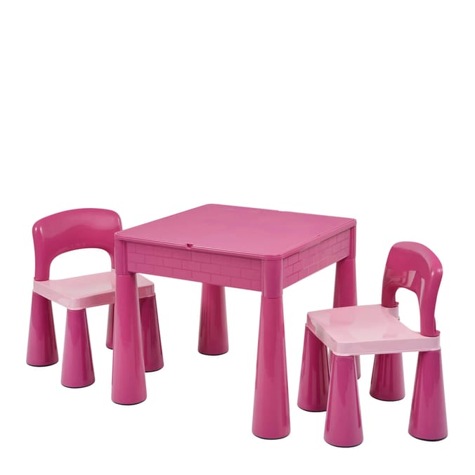 Liberty House Toys Kids 5-in-1 Activity Table and 2 Chairs Set