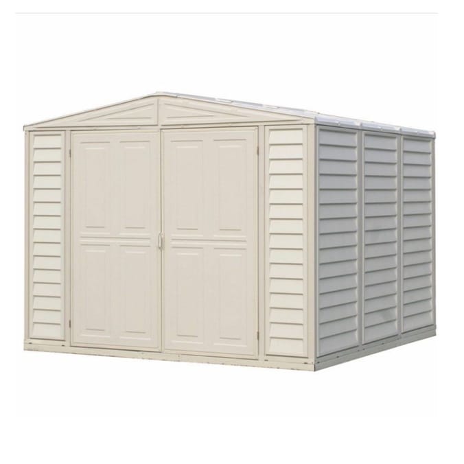 StoreMore Saffron Vinyl Shed with Foundation Kit 8x8ft