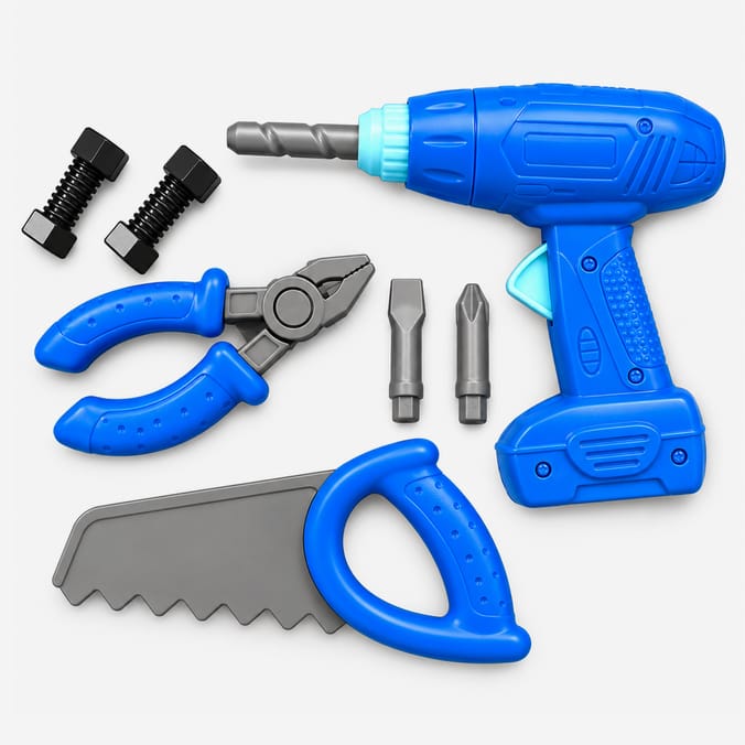 Let's Play Toy Tool Set with Carry Case