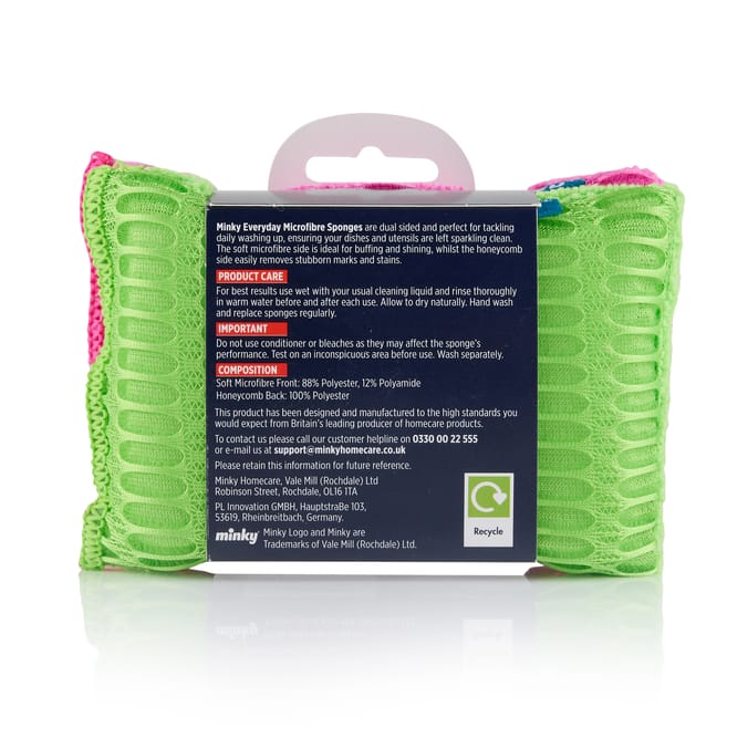 Minky Everyday 2 Microfibre Sponges
