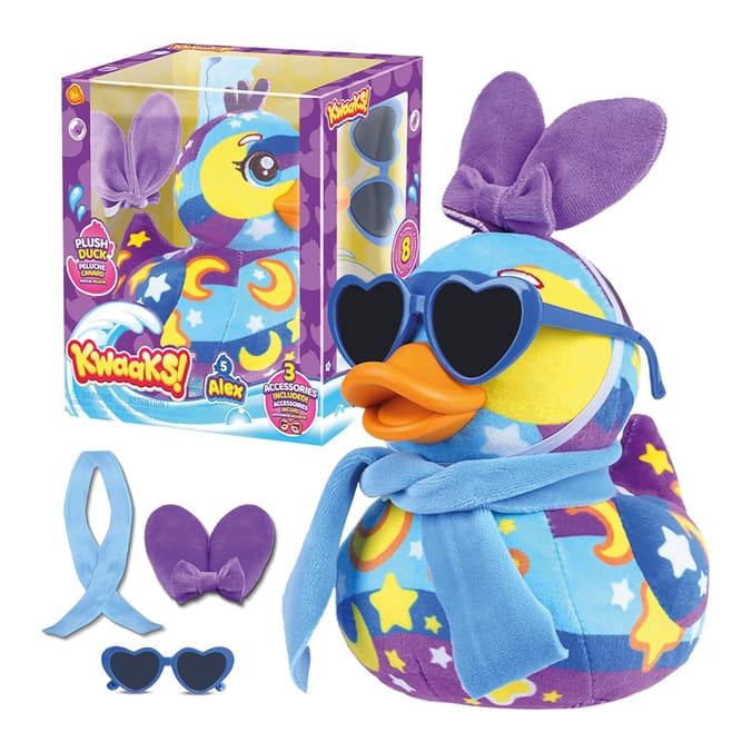 Kwaaks Maxi Duck Plush 15cm - Assorted