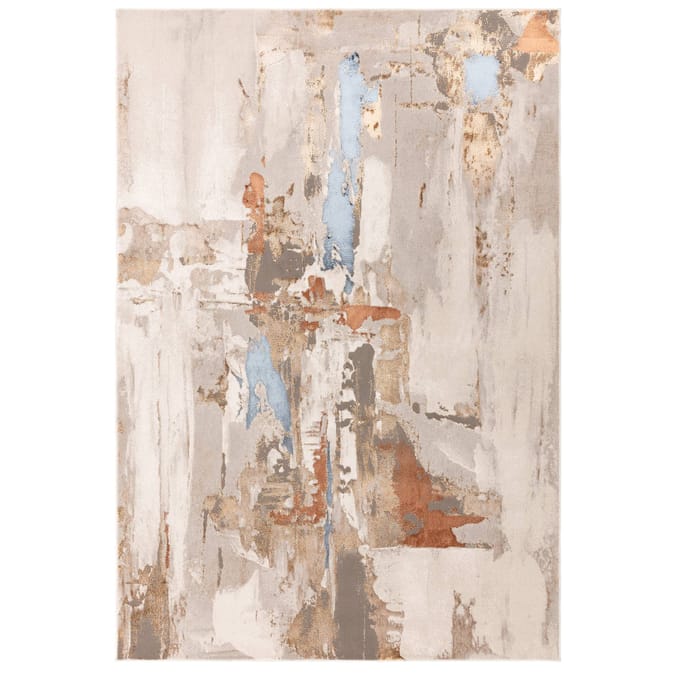 Asiatic Miro Painterly Rug Metallic MI01