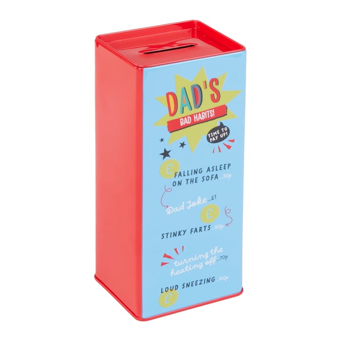 Dad You're A Legend Money Tin - Dad's Bad Habits