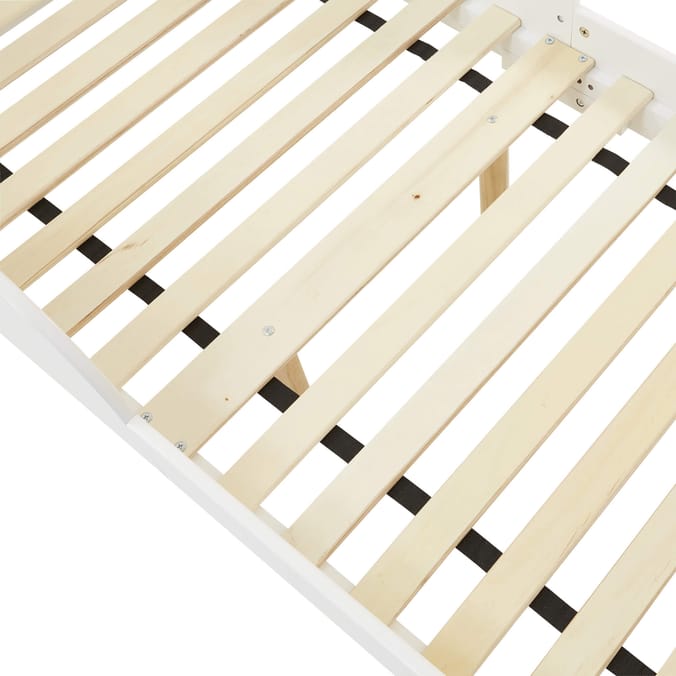Liberty House Toys Kids White Toddler Bed – You Are Loved