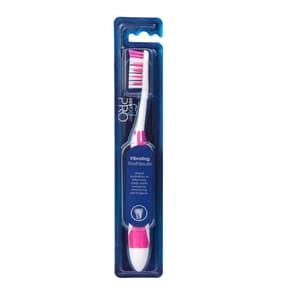 Dent X Pert Pro Vibrating Toothbrush - Pink