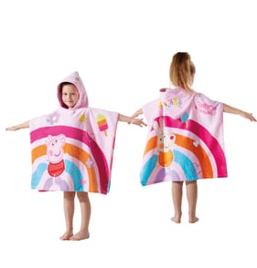 Peppa Pig Hooded Towel Pancho - Peppa
