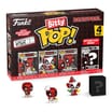 Funko Bitty Pop! Deadpool Mini Vinyl Figure 4 Pack - Backyard Griller, Clown, Bedtime & Mystery