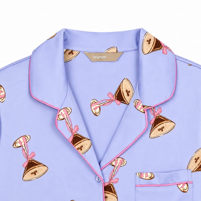 Originals Satin Espresso Martini Pyjamas