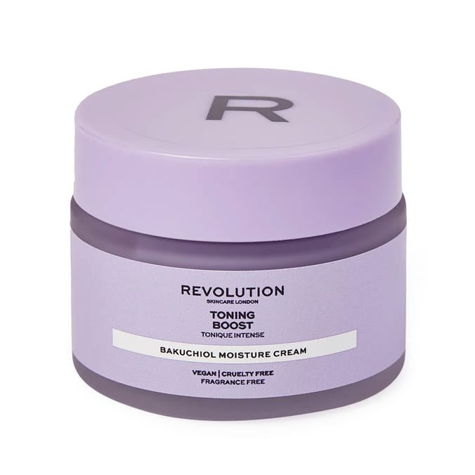 Revolution Toning Boost Bakuchiol Moisture Cream 50ml