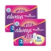 Always Platinum Day & Night 8 Pads Size 3