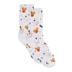 Disney Mickey & Friends Adults Ghost Socks - Size 3-7