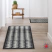 Aztec Charcoal Runner 50x120