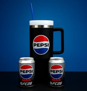 Pepsi Max Tumbler With 2 x 330ml Cans