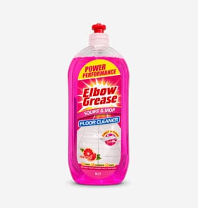 Elbow Grease Squirt & Mop Floor Cleaner 1L - Pink Blush