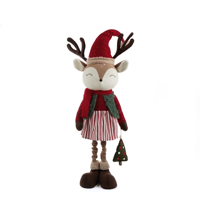 Sleigh Bell Reindeer Pull Up