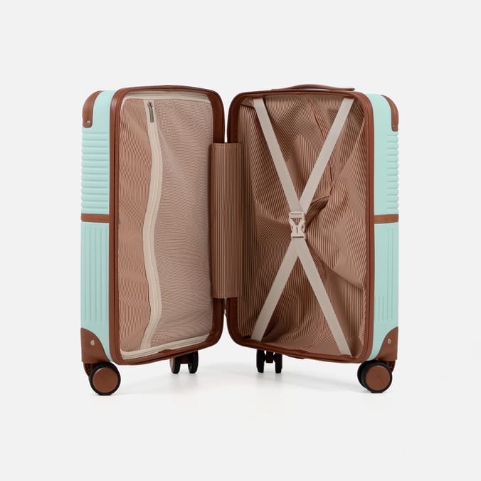 Salisburys Hard Shell Suitcase - Stockholm Mint