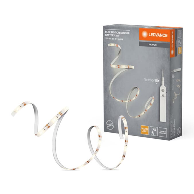 Ledvance Flex Motion Sensor LED Strip 2m - Warm White
