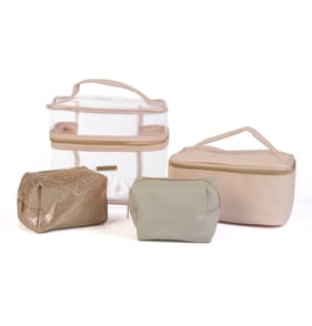 A'La Mode 4 Pack Cosmetic Bag